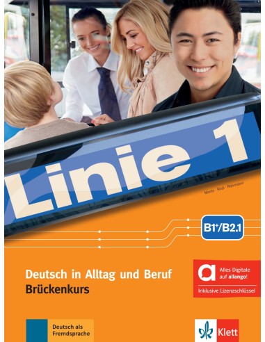 Linie-1-B1+/B2.1-Hybride-Ausgabe-Allango-Kurs-Übungsbuch