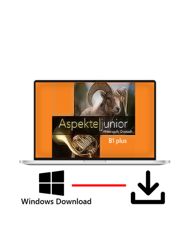 Aspekte junior B1plus, interaktiv (E-Book Download για PC) Kursbuch & Übungsbuch