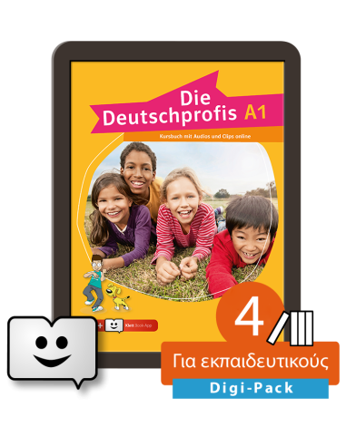 Die-Deutschprofis-A1-Digipack-TeacherLizenzcode-Klett Βοοk-App-digitale-interaktive-Ausgabe-mit-LMS