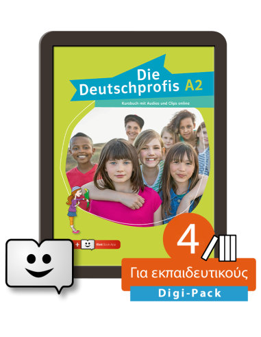 Die-Deutschprofis-A2-Digipack-TeacherLizenzcode-Klett Βοοk-App-digitale-interaktive-Ausgabe-mit-LMS