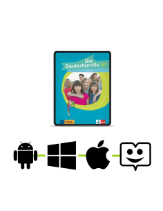 Die-Deutschprofis-A2-Übungsbuch-Lizenzcode-Klett-Βοοk-App-digitale-interaktive-Ausgabe-mit-LMS-12μηνη-χρήση