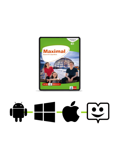 Maximal-B2-Arbeitsbuch-Lizenzcode-Klett-Βοοk-App-digitale-interaktive-Ausgabe-mit-LMS-12μηνη-χρήση