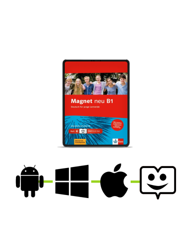 Magnet-neu-B1-Arbeitsbuch-Lizenzcode-Klett-Βοοk-App-digitale-interaktive-Ausgabe-mit-LMS-12μηνη-χρήση