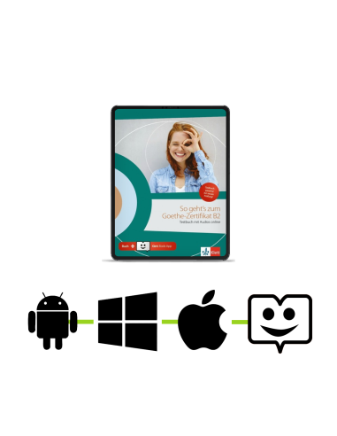 So-geht-s-zum-Goethe-Zertifikat-B2-Testbuch-Lizenzcode-Klett-Βοοk-App-dig-interakt-Ausgabe-LMS-12μηνη-χρήση