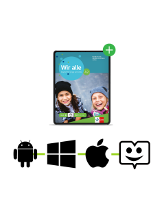 Επέκταση-12μηνη-Wir-alle-A2-Kursbuch-Klett-Βοοk-App-Code -12μηνη-χρήση