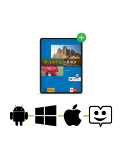 Επέκταση-12μηνη-Αspekte-junior-B2-Kursbuch-Klett-Βοοk-App-Code -12μηνη-χρήση