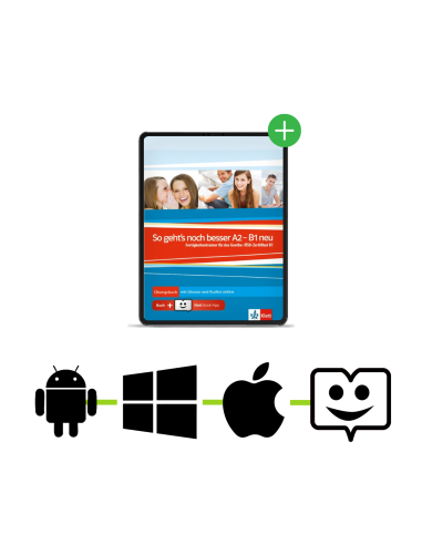Επέκταση-12μηνη-So-geht-zu-A2-B1-Übungsbuch-Klett-Βοοk-App-Code-12μηνη-χρήση