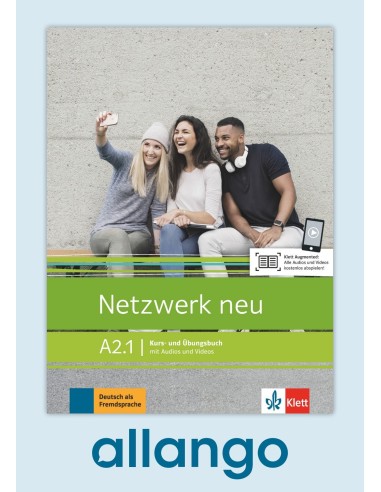 Netzwerk-neu-A2.1 -Digitale-Ausgabe-allango
Lizenzschlüssel-Kurs-und-Übungsbuch-mit-Audios-und-Videos