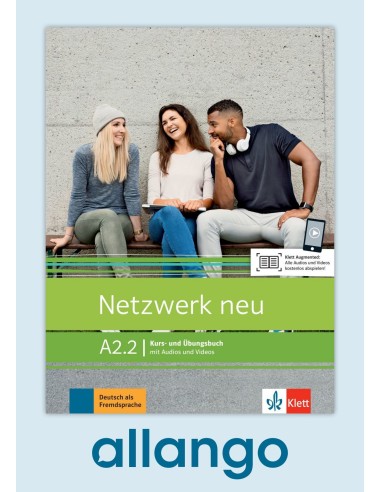 Netzwerk-neu-A2.2 -Digitale-Ausgabe-allango
Lizenzschlüssel-Kurs-und-Übungsbuch-mit-Audios-und-Videos