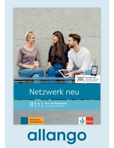 Netzwerk-neu-Β1.1 -Digitale-Ausgabe-allango
Lizenzschlüssel-Kurs-und-Übungsbuch-mit-Audios-und-Videos