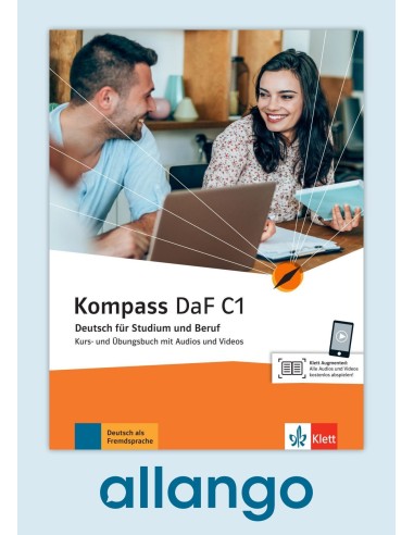 Kompass-DaF-C1-Kurs-und-Übungsbuch-Digitale-Ausgabe-allango-Unterrichtende-Lernende-24-Monate