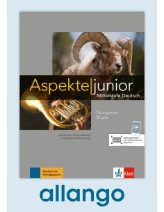 Aspekte-junior-B1-plus-Übungsbuch-mit-Audios-Digitale-Ausgabe-allango-Unterrichtende-Lernende-24-Monate