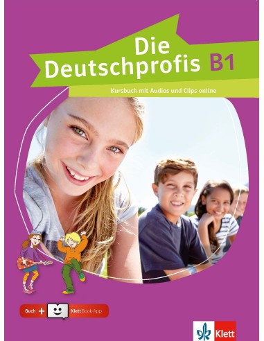 Die-Deutschprofis-B1-Kursbuch-mit-Audios-und-Clips-online-Klett-Book-App-Code-για-12μηνη-χρήση