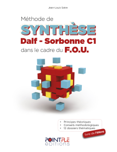Synthèse-DALF-Sorbonne-F.O.U-C1-Livre-de-l-élève
