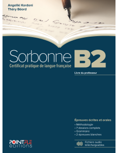 Sorbonne-B2-Épreuves-écrites-et-orales-Livre-du-professeur