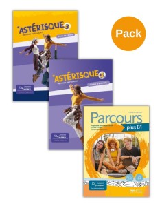 Astérisque-B1-Power-Pack-Set-of-three-livre-de-l-élève-cahier-d-activité-parcours-plus-b1